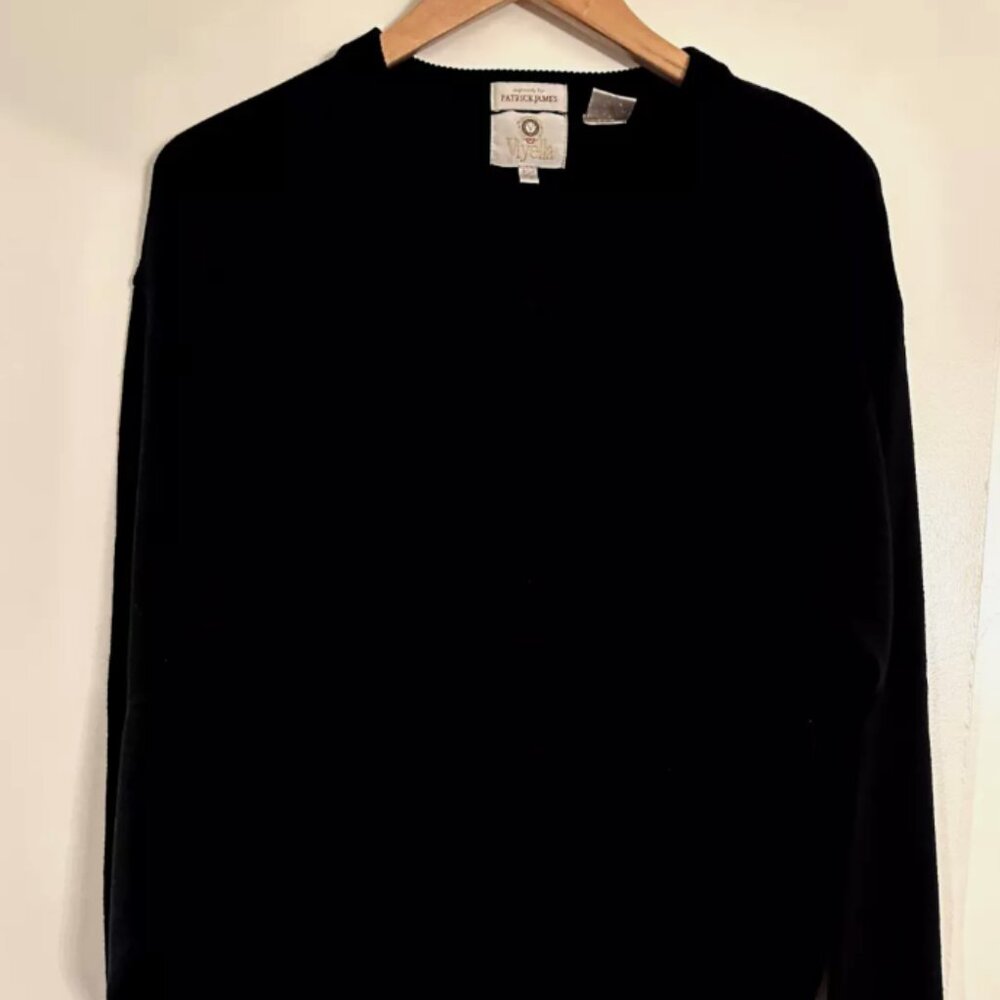 GORGEOUS LUXE WOOL PATRICK JAMES X VIYELLA LONG SLEEVE SWEATER